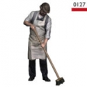 Man sweeping